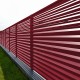 Планка завершающая 50х50 жалюзи Milan 0,45 PE с пленкой RAL 3003 рубиново-красный