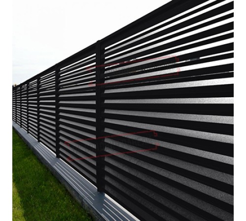 Планка завершающая 50х50 жалюзи Milan 0,45 Drap RAL 9005 черный Планка завершающая 50х50 жалюзи Milan 0,45 Drap RAL 9005 черный