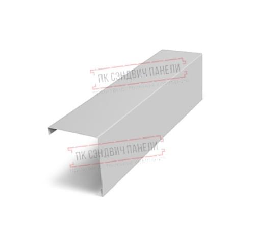 Декоративная накладка на столб угловая 0,5 Zn