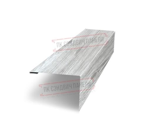 Нащельник (для калиток и ворот) 25х35 жалюзи Milan, Tokyo, Palermo 0,45 Print Elite Snow wood (L1,68) Нащельник (для калиток и ворот) 25х35 жалюзи Milan, Tokyo, Palermo 0,45 Print Elite Snow wood (L1,68)