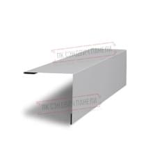 Планка завершающая 50х50 жалюзи Milan 0,45 Print Elite Milky Wood