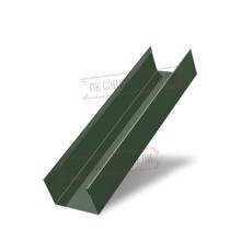 Стойка жалюзи Milan,Tokyo 0,5 Velur RAL 6020 хромовая зелень