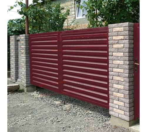 Ворота Жалюзи 2,0х3,6 RAL 3005 без заполнения