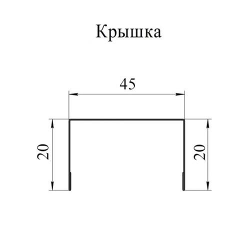 Крышка 45х20 жалюзи Texas 0,45 PE с пленкой RAL 1014 слоновая кость Крышка 45х20 жалюзи Texas 0,45 PE с пленкой RAL 1014 слоновая кость