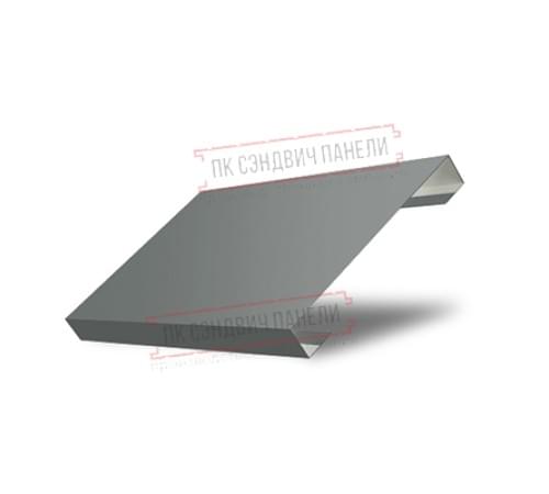 Ламель лицевая 150 жалюзи Texas 0,45 PE с пленкой RAL 7005 мышино-серый Ламель лицевая 150 жалюзи Texas 0,45 PE с пленкой RAL 7005 мышино-серый