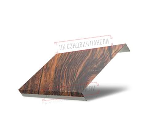 Ламель обратная 125 жалюзи Texas 0,45 Print Elite Chestnut Wood (обратная сторона серая) Ламель обратная 125 жалюзи Texas 0,45 Print Elite Chestnut Wood (обратная сторона серая)