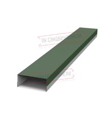 Крепежная планка верхняя Texas 0,5 Velur RAL 6020 хромовая зелень