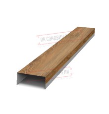 Крепежная планка верхняя Texas 0,45 Print-double Premium Antique Wood