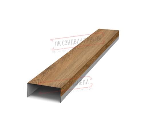 Крепежная планка верхняя Texas 0,45 Print-double Premium Antique Wood
