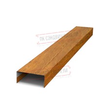 Крепежная планка нижняя Texas 0,45 Print-double Elite Golden Wood