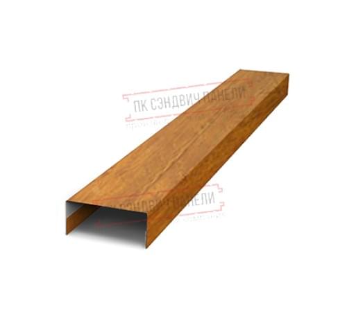 Крепежная планка нижняя Texas 0,45 Print-double Elite Golden Wood Крепежная планка нижняя Texas 0,45 Print-double Elite Golden Wood