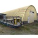 Профнастил H112ПГ-1.0, для бескаркасных ангаров, Полиэстер RAL 1014