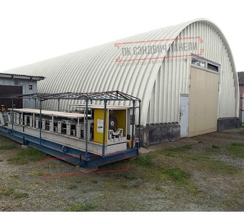 Профнастил H112ПГ-1.2, для бескаркасных ангаров, Полиэстер RAL 9002 Профнастил H112ПГ-1.2, для бескаркасных ангаров, Полиэстер RAL 9002