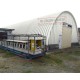 Профнастил H112ПГ-0.85, для бескаркасных ангаров, Полиэстер RAL 9003