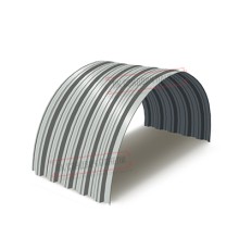 Профнастил НС35ПГ-0.5, Ширина-1100, Полиэстер RAL7035