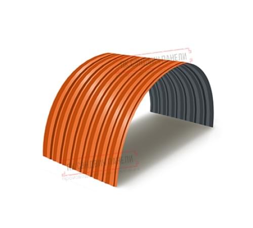 Профнастил С-15ПГ-1190-0.65 (с гранью) Полиэстер RAL 2004 Профнастил С-15ПГ-1190-0.65 (с гранью) Полиэстер RAL 2004