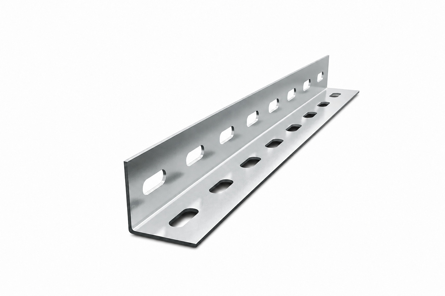 Нержавеющий L-образный перфорированный профиль