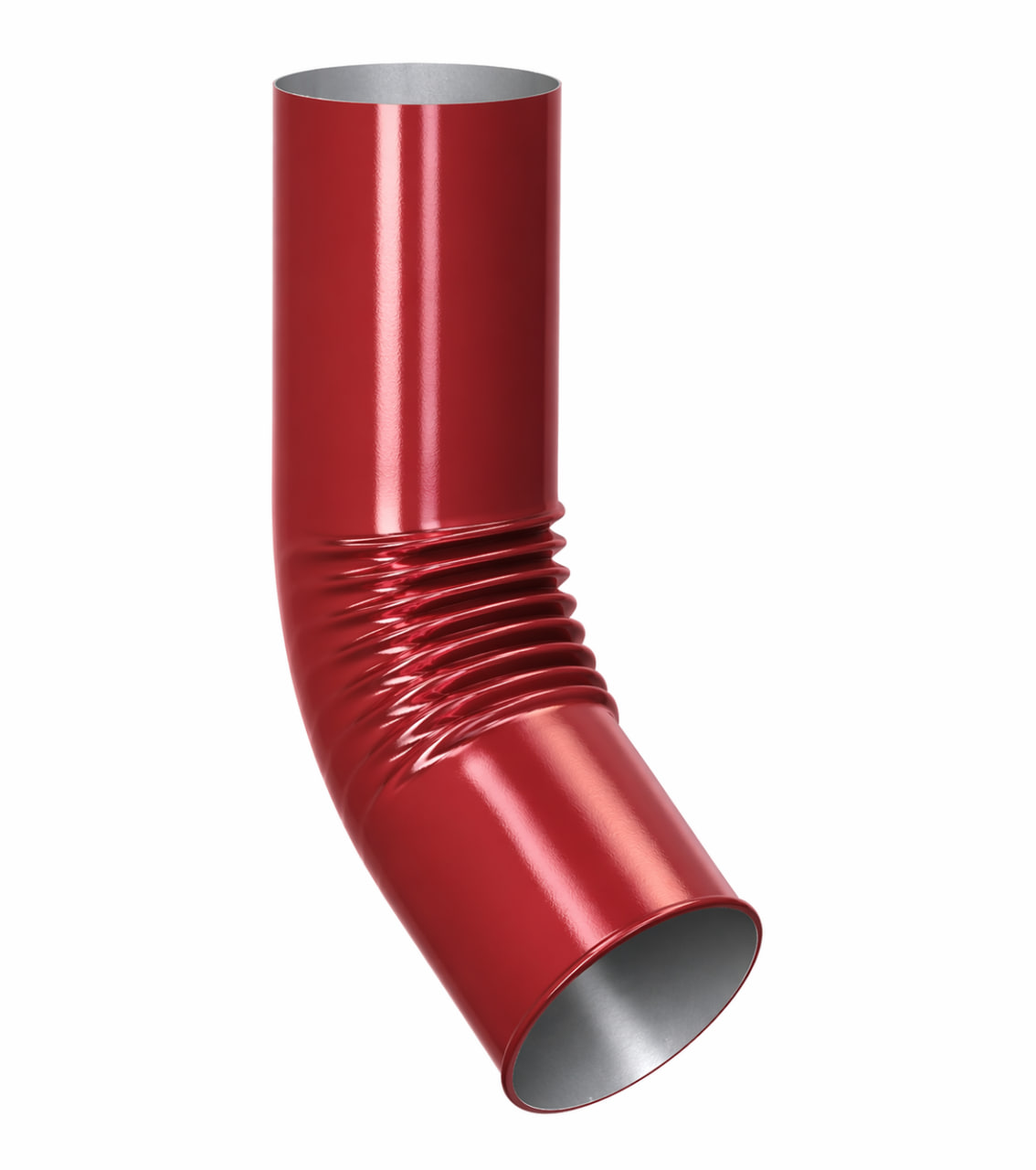 Колено сливное D150 полиэстер RAL3011