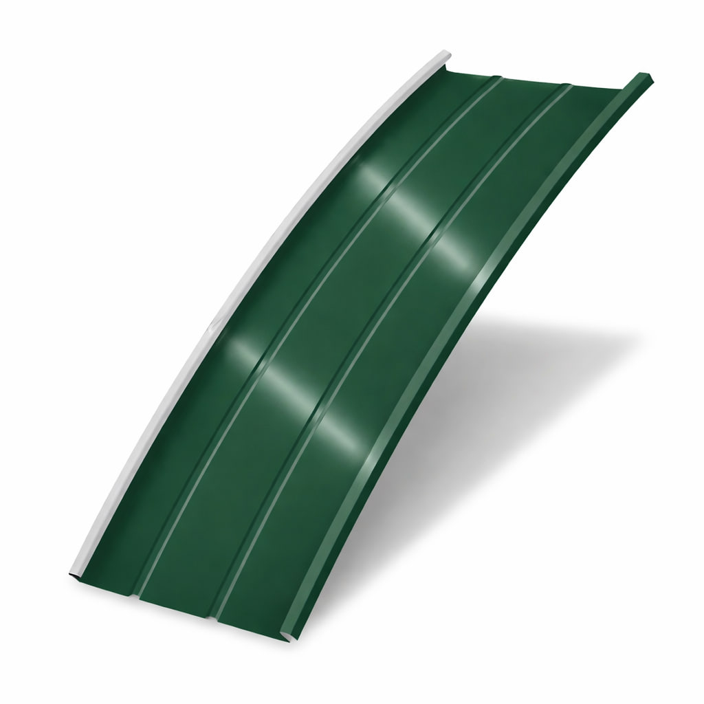 Профилированный фальц 0,5 RAL 6005 Satin
