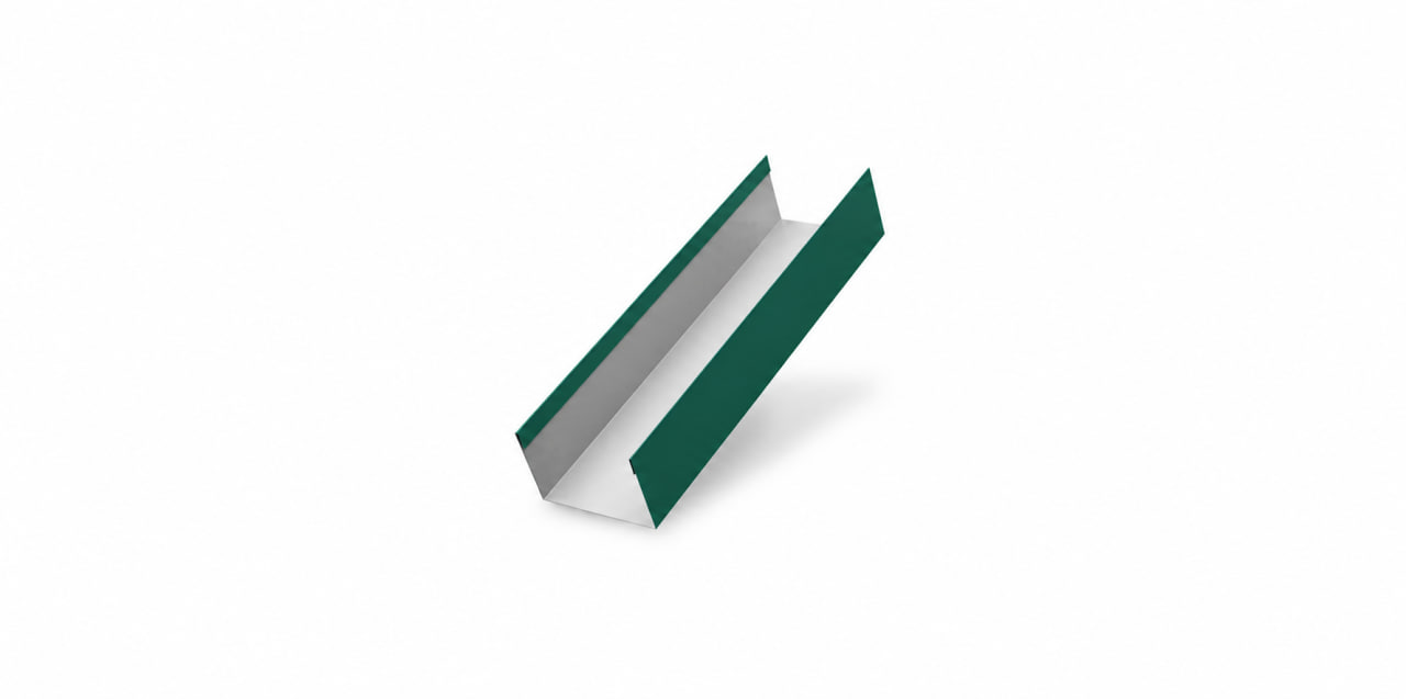 Крышка на столб 65х40 0.45 PE RAL 6005
