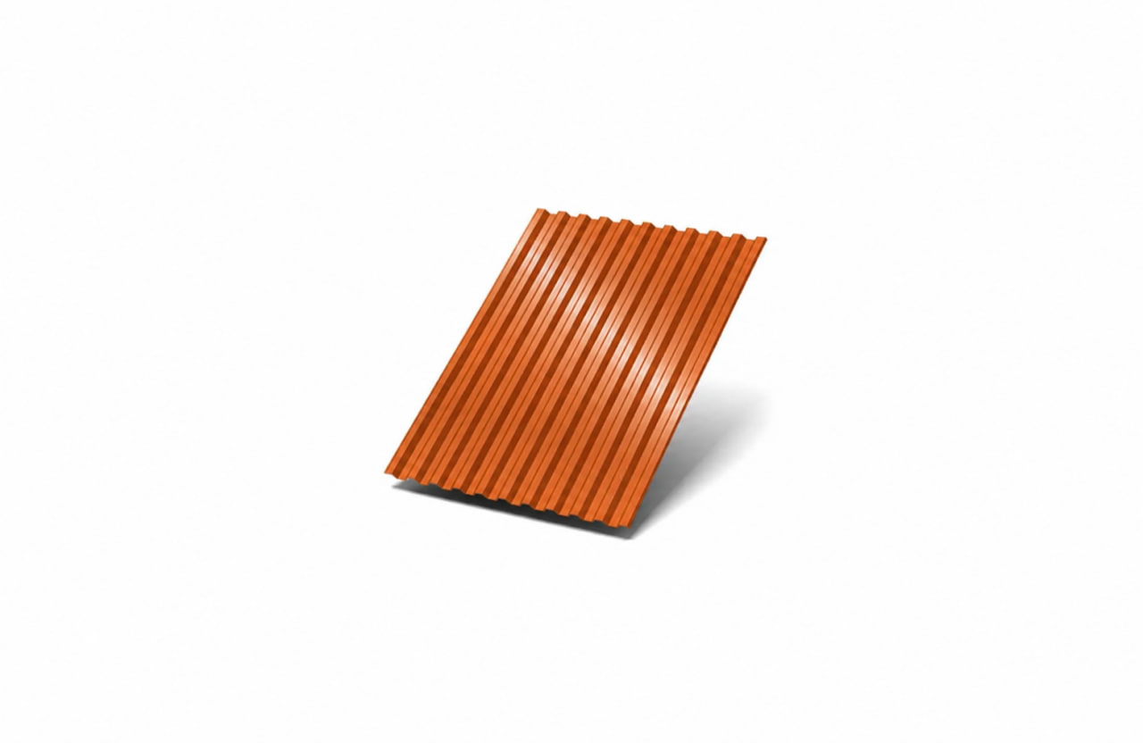 Профилированный лист С21h1000 Agneta Copper 0.5