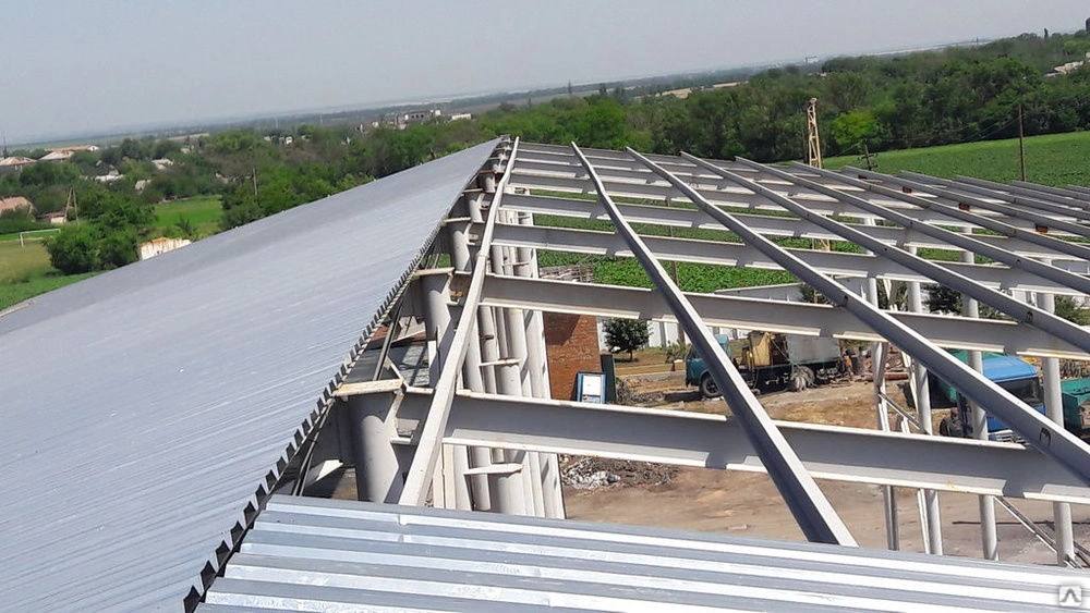 Профнастил кровельный Н90 — промышленная кровля